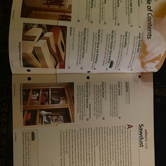 🎉5/$10🎉Woodsmith magazine vol 31 no 185 October / November 2009 keepsake boxes - Picture 2 of 7
